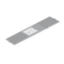 Maia Vanilla Kitchen Sink Worktop - Universal Super Large Bowl - 180 x 60 x 2.8cm