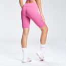 MP Women's Repeat Mark Graphic Training Cycling Shorts - Pink - S