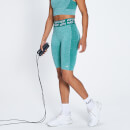 Ženske biciklističke hlače MP Curve - Energy Green - XXS