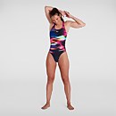 Women's Placement Digital Powerback Swimsuit Black