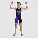 Girl's Fastskin Junior Endurance+ Openback Kneeskin Black