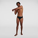 Herren Tech Panel 7 cm Badehose in Schwarz