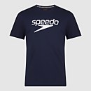 Unisex Team Classic Logo Print T Shirt Navy