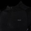 MP muška majica s patentnim zatvaračem 1/4 Velocity Ultra - crna - XXS