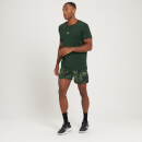 T-shirt à manches courtes et imprimé camouflage MP Adapt pour hommes – Vert foncé - XXS