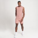 MP muška majica bez rukava s velikim izrezima za ruke – isprana ružičasta