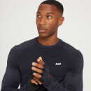 MP muška bešavna majica dugih rukava Essential - crni lapor - XS