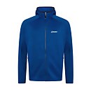 Men's Spitzer Hooded Interactive Fleece Jacket - Blue