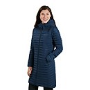 Women's Nula Micro Long Insulated Jacket - Blue