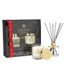 Delightful Duo - Nectarine Blossom & Grapefruit Candle 200g and Reed Diffuser 200ml