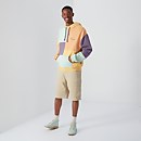 Brushed Back Patchwork Hoodie
