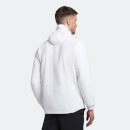 Men's Zip Through Hooded Jacket - White