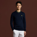 Men's Golf V Neck Pullover - Navy