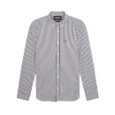 LS Slim Fit Gingham Shirt - Navy/White