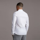 LS Slim Fit Poplin Shirt - White