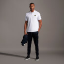 Men's Casuals Tipped Polo Shirt - White