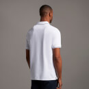 Men's Casuals Tipped Polo Shirt - White