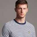 2 Colour Stripe T-shirt - Navy