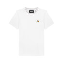 Wide Tipped Pique T-shirt - White