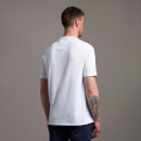 Branded Ringer T-shirt - White