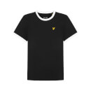 Ringer T-shirt - Jet Black