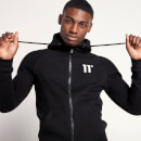 Core Full Zip Hoodie – Black