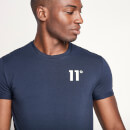 11 Degrees Core Muscle Fit T-Shirt – Navy
