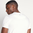 Men's Core Muscle Fit T-Shirt - White/Light Grey
