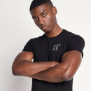 Men's Core Muscle Fit T-Shirt – Black/Dark Grey