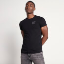 11 Degrees Core Muscle Fit T-Shirt – Black / Dark Grey