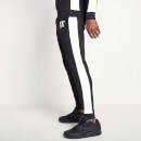 Men's Poly Panel Track Pants – Black/White