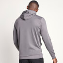 11 Degrees Core Full Zip Poly Track Top With Hood – Steel