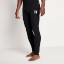 Men's Sustainable Loungewear Rib Pants - Black