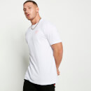 11 Degrees Gradient Fade Logo Short Sleeve T-Shirt – White