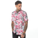 Camisa de Manga Corta Resort - Black Leaf