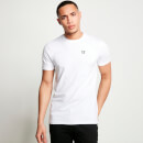 11 Degrees Men's 3 Pack Muscle Fit T-Shirt - White/White/White
