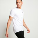 11 Degrees Men's 3 Pack Muscle Fit T-Shirt - White/White/White