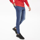 Men's Essential Super Stretch Jeans Skinny Fit - Mid Blue Wash