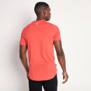 Camiseta Stripe Logo - Rojo Caliente