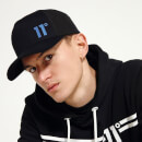 Gorra con Visera Trucker Core y Logo Estampado - Negro / Skydiver Blue