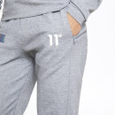 11 Degrees Eon Fade Logo Joggers Skinny Fit – Grey Marl