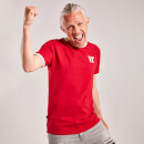 Men's Ringer T-Shirt - Ski Patrol Red/White