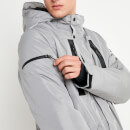 Chaqueta Impermeable Expedition - Plata / Negro