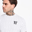 Men's Vertical Stripe T-Shirt – White/Black