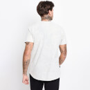 Men's Mist Muscle Fit T-Shirt – Vapour Grey/White