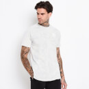 Men's Mist Muscle Fit T-Shirt – Vapour Grey/White