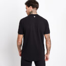 Men's Vesper V Neck Rib T-Shirt - Black
