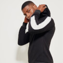 Men's Paint Stroke Pullover Hoodie – Black/White