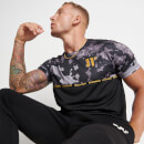 11 Degrees Camo Cut And Sew T-Shirt – Black / Gold