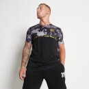 11 Degrees Camo Cut And Sew T-Shirt – Black / Gold
